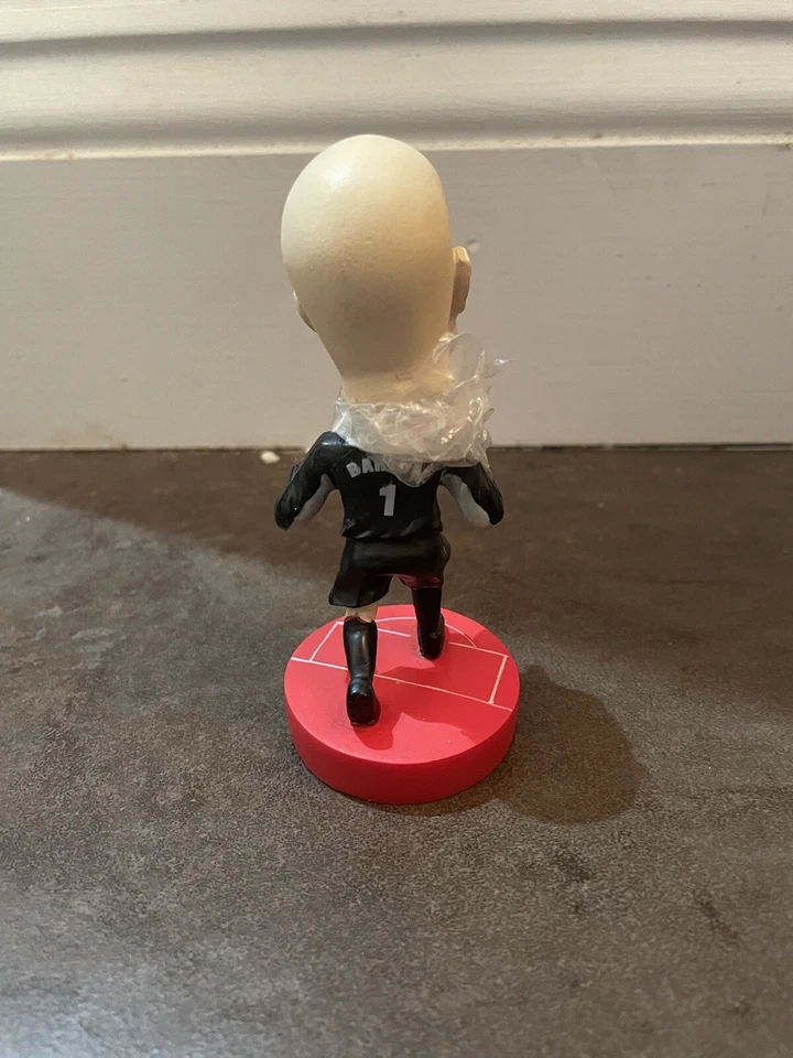 Fabian Barthez Manchester United Mini Upper Deck Playmakers Bobblehead, Francia Foto 3 de 4