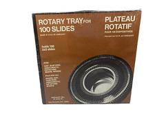 Airequipt Rotary Slide Tray For 100 Slides Vintage SEALED