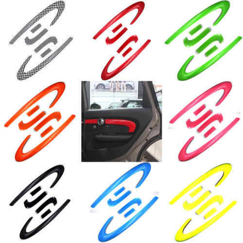Candy Color Front&Rear Inter Door Trim Cover MINI Cooper Clubman F54 2015 Up - Picture 1 of 24
