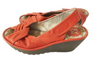 fly london orange sandals