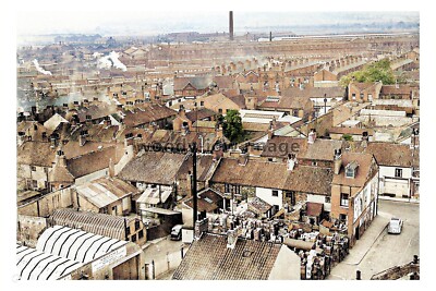 ptc9691 - Yorks - Looking toward Plant Works from St.James St. Donc.' print 6x4 