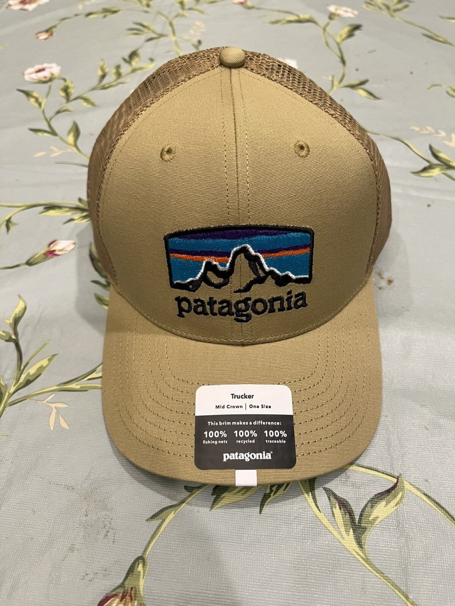 Fitz Roy Baseball Cap Patagonia 1973 Hat Patagonia Trucker Mesh
