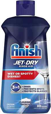 Jet-Dry Rinse Aid Dishwasher Rinse Agent & Drying Agent 845 Fl Oz Pac