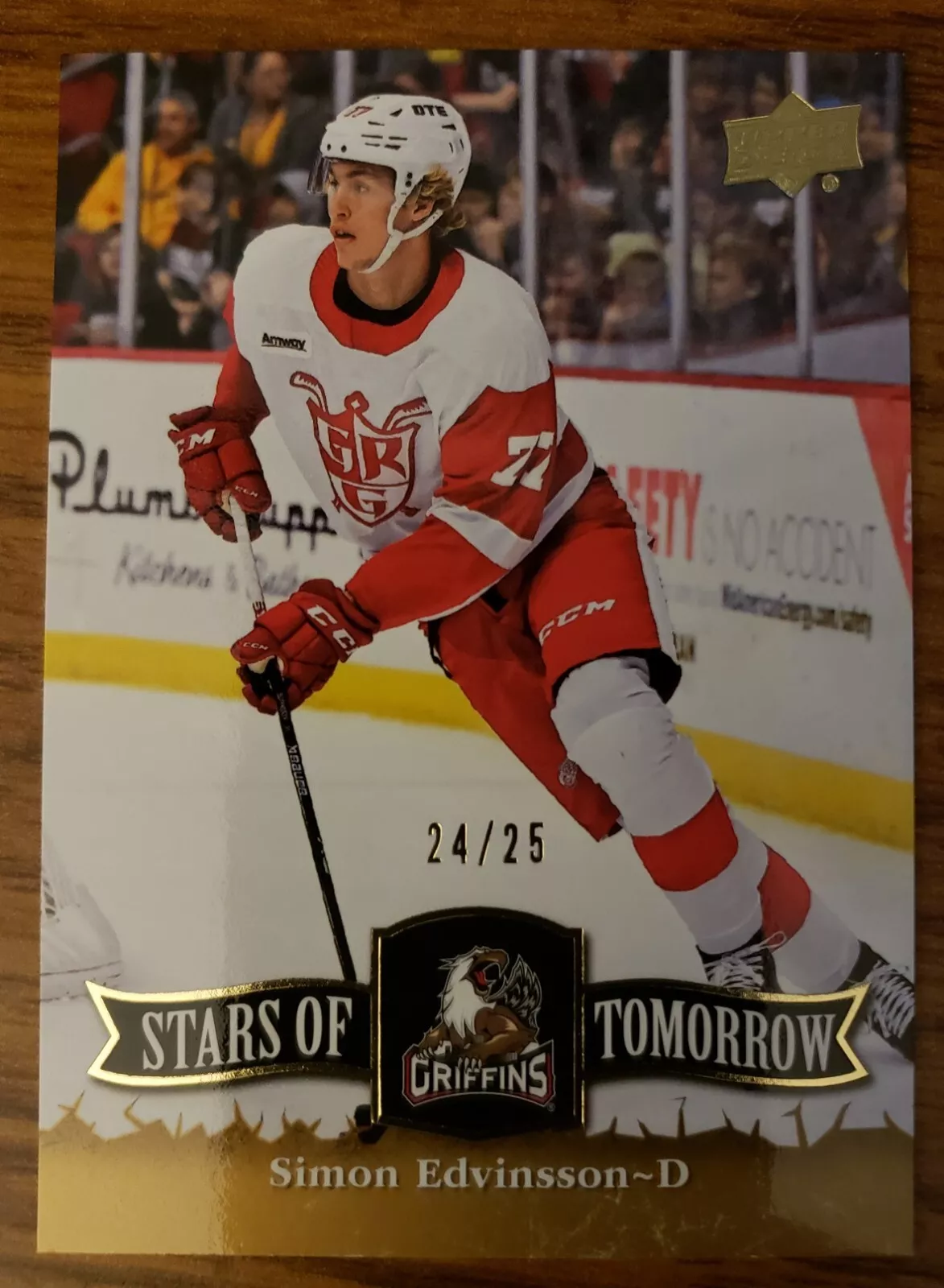 Simon Edvinsson trading card