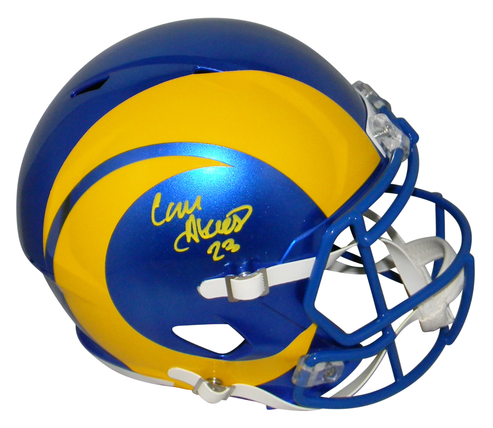 Cam Akers Autographed Signed Los Angeles Rams 2020 FULL SIZE SPEED HELMET JSA 