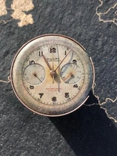 Chronograph Movement Landeron 48 Not Working For Parts Repair