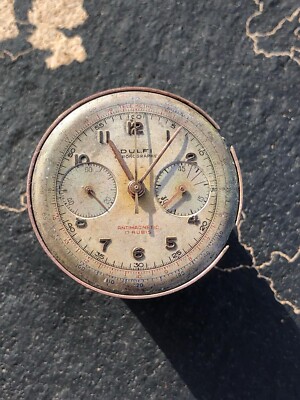 Chronograph Uhrwerk Landeron 48 funktioniert nicht für Teile Reparatur