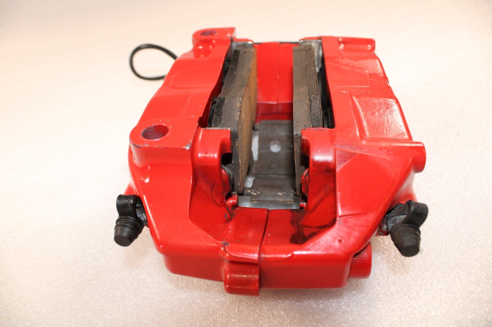 Maserati Granturismo, LH, Left, Rear Brake Caliper, Red, Used, P/N 82102805