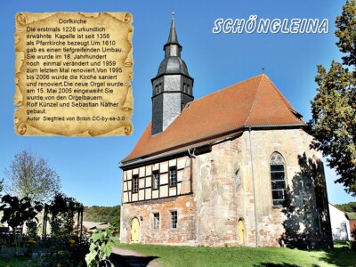 Schöngleina Dorfkirche Thüringen 655
