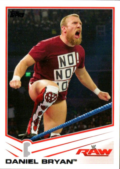 2013 Topps WWE Wrestling Card #9 Daniel Bryan