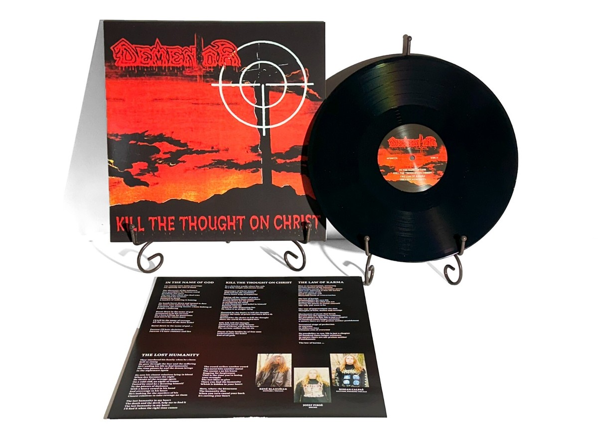 DEMENTOR Kill The Thought On Christ LP Black Vinyl Krabathor