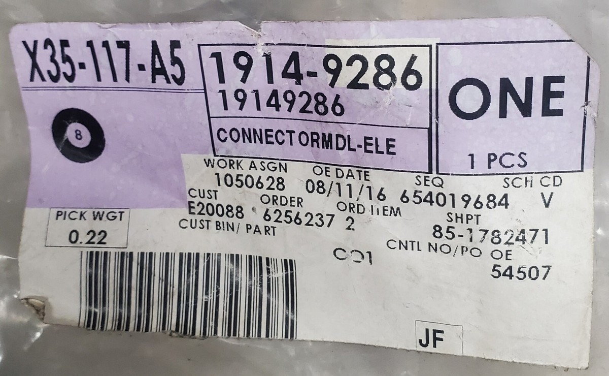 GENUINE GMC BRAKE CONTROL MODULE CONNECTOR # 19149286 | eBay