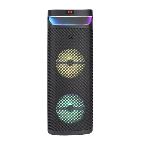 6000W Dual 10" Subwoofer Bluetooth Speaker Heavy Bass Sound System Party W/Mic - Picture 9 of 10
