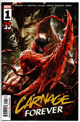 Carnage Forever # 1 First Elsie as Carnage Apr 2022 Marvel New Bagged & Boarded