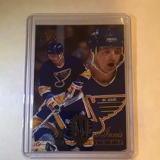 Flair Al MacInnis #157 Base Set St. Louis Blues NHL 1994-95 Hockey Card