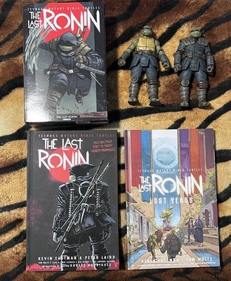 NECA Ninja Turtles LAST RONIN Comic/ 3 Ultimate Figures Collection LOT