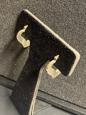 TIFFANY  CO ELSA PERETTI 925 STERLING SILVER HEART EARRINGS