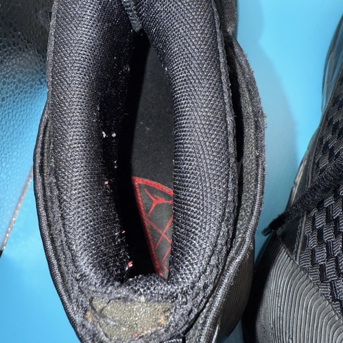 2017 Nike Air Jordan 15 Retro Stealth Size 10.5 Men Shoes, Cleaned, No Box - Picture 5 of 10
