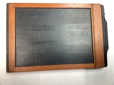 Unbranded 5X7 Wooden Cut Film Holder w/ 2 Dark Slides for Large Format Camera