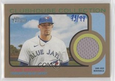 2022 Topps Heritage Clubhouse Collection Relics Gold 73/99 Jose Berrios x5u