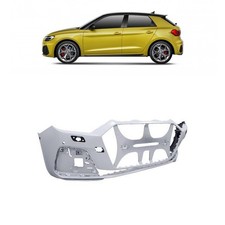 Stoßstange vorne grundiert für Audi A1 Sportback (GBA) mit Parkhilfe & SRA