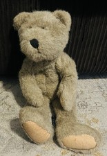 Vintage Boyds Bears J.B. Bean Series Teddy Bear Ltd 1985  94 Brown Plush Jointed