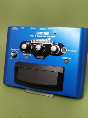 Boss VE-1 Vocal Echo - Studio Reverb & Pitch Correction - USB Interface - Japan