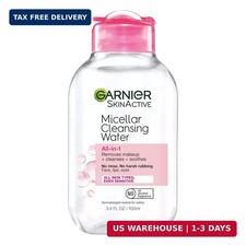 Garnier Micellar Cleansing Water, All-in-1 Makeup Remover and Facial Cleanser, F