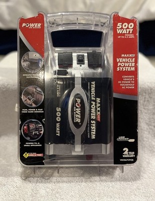 New Power on Board MAXX SST Vehicle Power System Power Inverter 500 Watts + USB