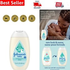 Johnson's Newborn Baby Face Body Lotion 13.6 fl. oz - Hypoallergenic Hydration
