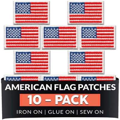 Laughing Lizards Small American Flag 1-3/8'' x 7/8'', Flags 