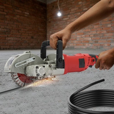 Electric Wall Groove Cutting Machine Slotting Machine Concrete Wall Chaser