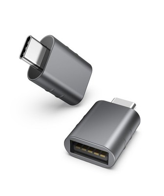USB C to USB Adapter Pack of 2, USB 3.0 Female to Thunderbolt 4/3 Adapter Com...