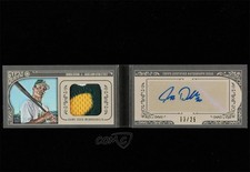 2015 Topps Gypsy Queen Mini Books 3/25 Josh Donaldson #MAR-JD Patch Auto 7ut