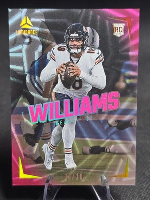 2024 Vivid Vertical Mystery Rookie Redemption /10 Caleb Williams Luminance #201