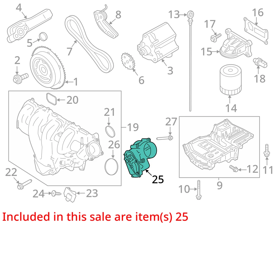 2014-2020 Ford Transit Connect Throttle Body CTGAU - Image 3 of 4