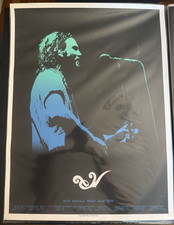 Eddie Vedder 2008 East Coast Tour Poster Brad Klausen