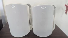 Nice Clean Polk Audio Atrium 4 Indoor Outdoor Speakers Tested Works White