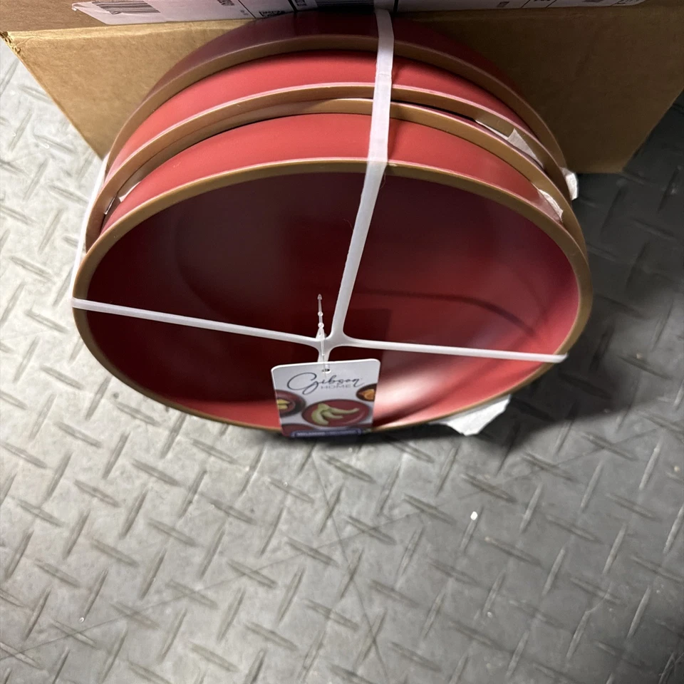 Dinner Bowls Set Of 4 Brand New Gibson Home - Image 3 of 4