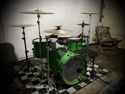 Ddrum sparke Green maple Acoustic Drum Kit 6-Piece 