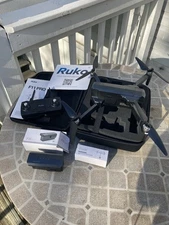 Ruko F11 Pro GPS FPV 4K Camera Drone with 2 Batteries and Carrying Case - Black