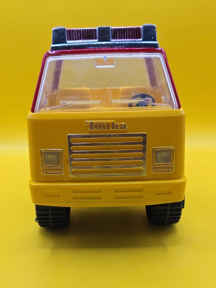 1978 TONKA пожарная машина #3 США стали пластик 53125 грузовик только игрушка - Изображение 2 из 4