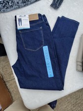 Seven7 Women's 5 Pockets Soft Stretch High Rise Skinny Jeana Blue Size 10 NWT