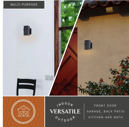 Vaxcel Lighting T0660 Lavage 7" Tall Wall Sconce - Black - Picture 10 of 12