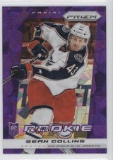 2013-14 Panini Prizm Purple Cracked Ice Prizm Sean Collins #228 0a1