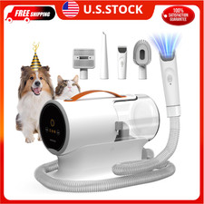 AIRROBO Dog Grooming Vacuum - 12000Pa Suction, 2L Capacity, 5 Tools, Quiet