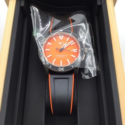 Christopher Ward C60 Trident Lumière Orange Full Kit Sealed Full Kit Warranty