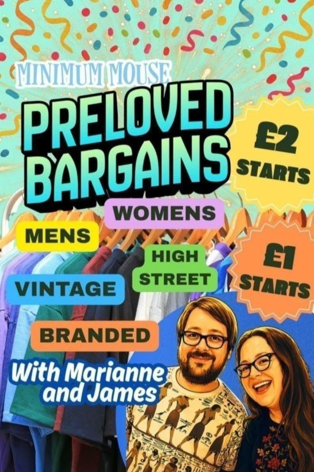 Preloved Bargains! £1, £2 Starts Preloved Mens Womens Clothes 🍁🍂