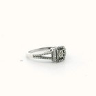 Sterling Silver Single Diamond Ring — photo 3