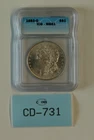 1883-O $1 MORGAN SILVER DOLLAR ICG MS61 US TYPE COIN BU UNC MS CD-731